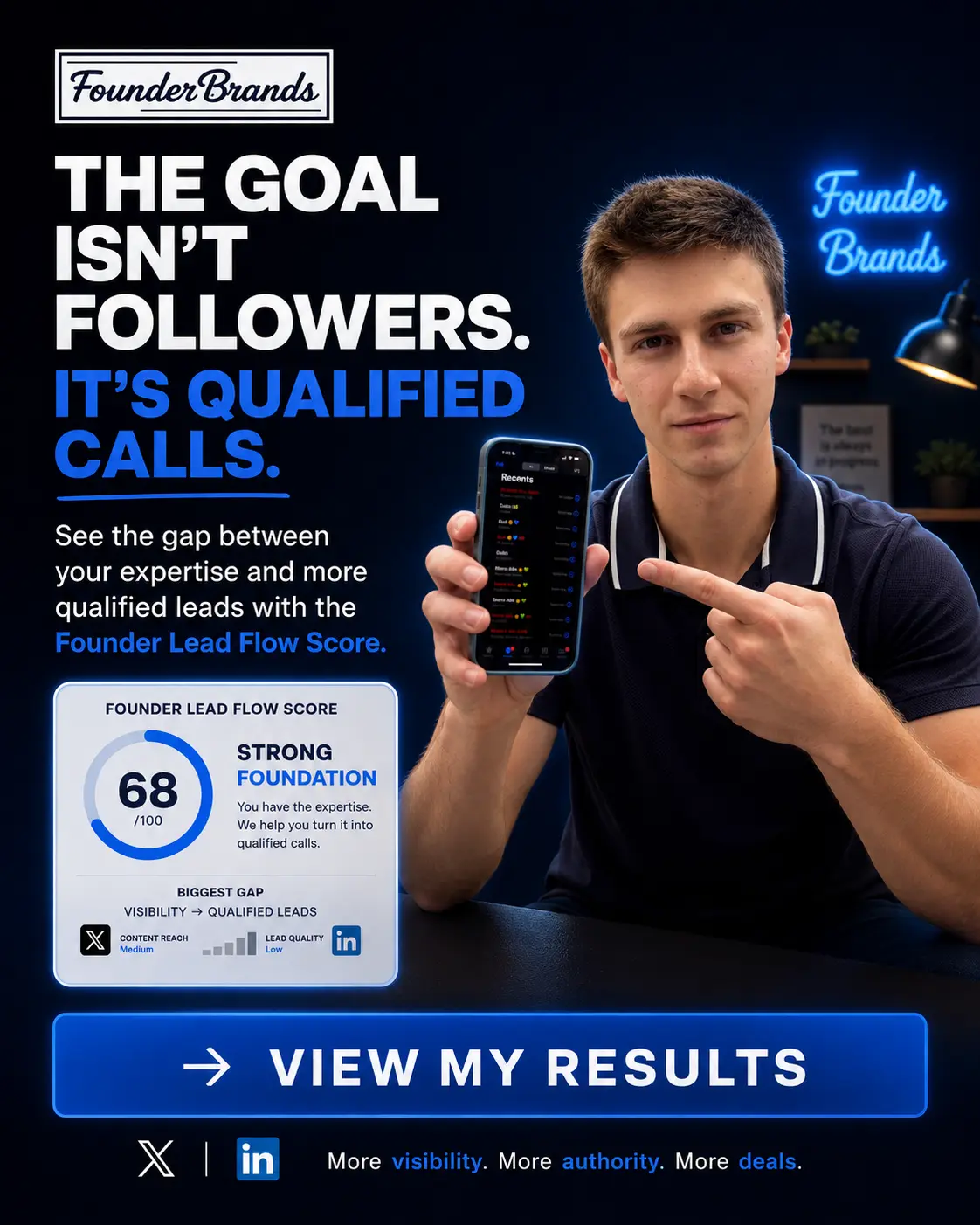 The goal is not followers