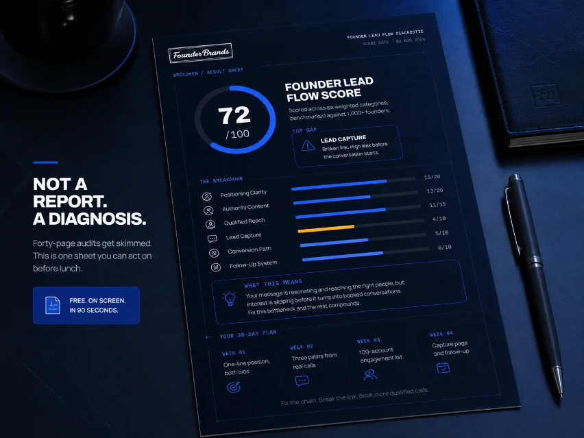 FounderBrands sample result